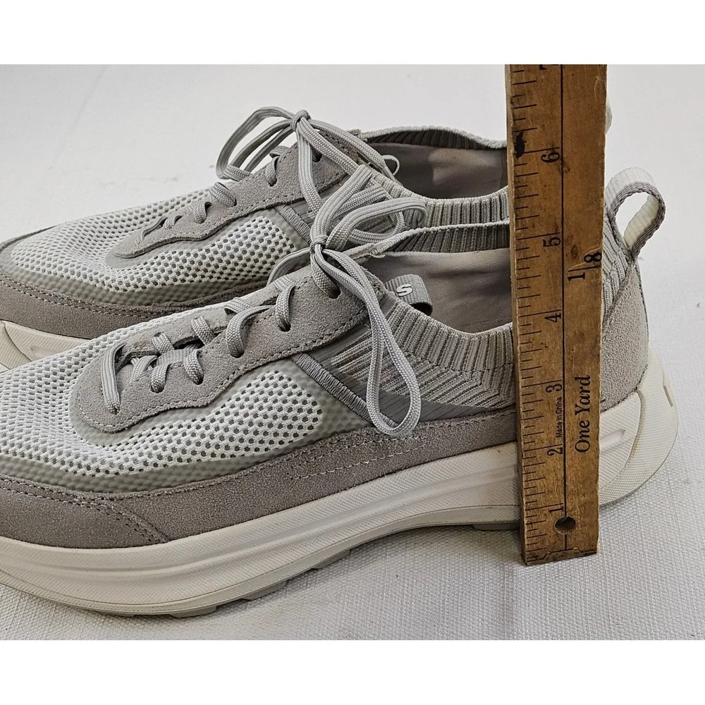 Sorel Kinetic Impact II Lace Sneakers Womens 9.5 Grey Mesh‎ Suede NL4964-009